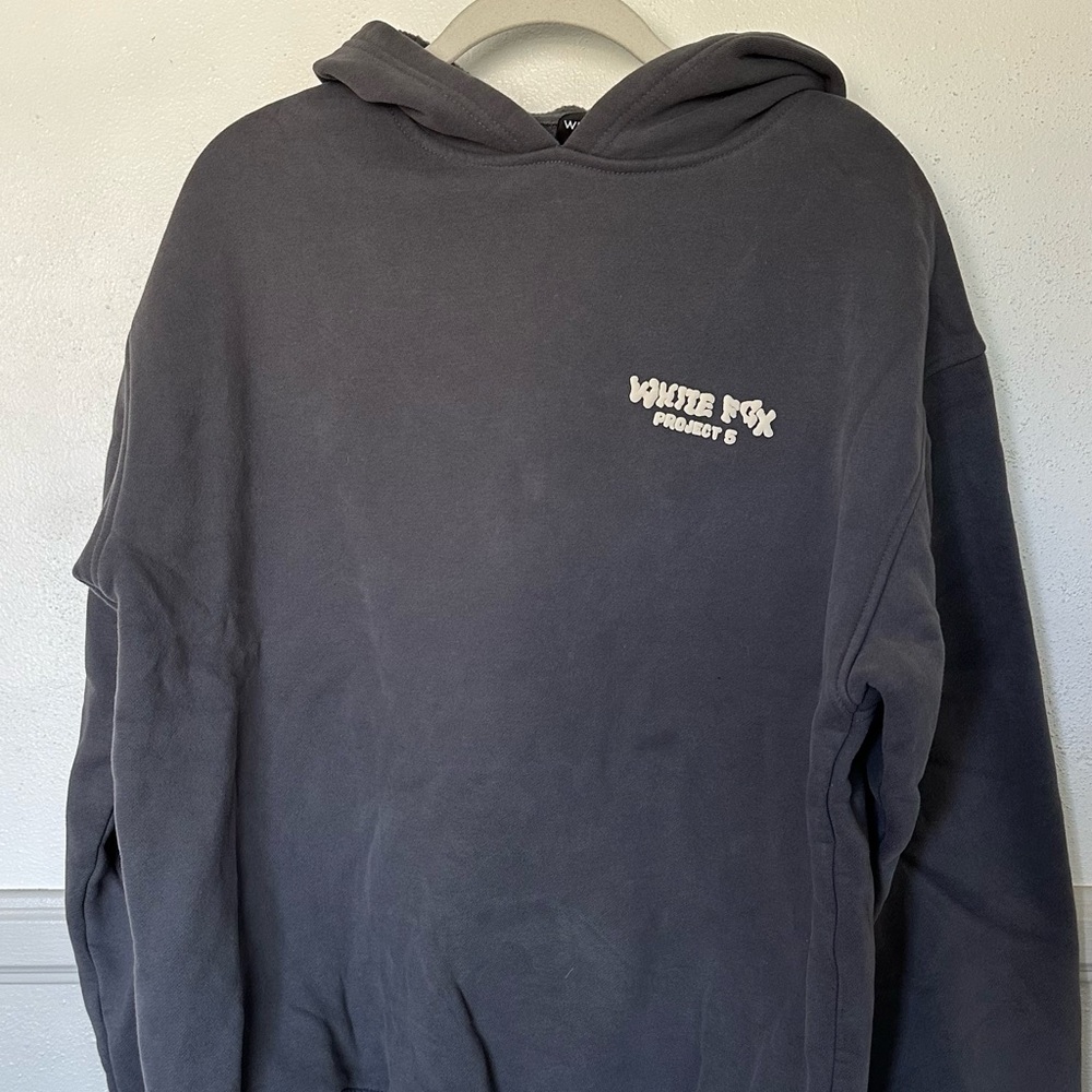 white fox hoodie
